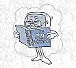 PC scholar cartoon