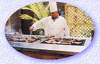 Cooking on BBQ